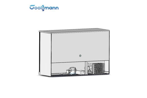 Automatic Defrost Backbar Cooler 300L Ventilated System 3 Door Chiller