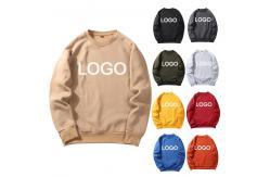 China Unisex O Neck Blank Oversized Sweatshirts supplier