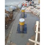 Fully Automatic Telescopic Security Bollards Guardrail Stops Vehicles Control Access