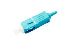 China Aqua OM3 Simplex Fiber Connector Single Mode SC Connector With FTTH supplier