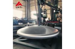 China ANSI Grade 2 Titanium Torispherical Dish End Sandblasting supplier