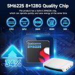 Carlinkit Tbox UHD TV Box Android 13 Wireless Adapter CarPlay AI Box SM6225 8Gb Adapter 4K HD Video Output for sale