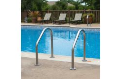 China Brushed Stainless Steel Handrails for Outdoor Pools and Spas supplier
