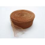 Red Copper Gas Liquid Filter Screen 500mm Width 0.28mm Flat Type Mesh for sale