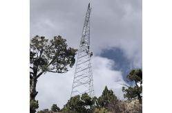 China Hot dip galvanized Angle Iron 10 - 500kV Overhead Transmission Line Tower supplier