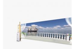 China Touch Screen Vertical Wall Inkjet Printer 3d Effect For Inside Outside supplier