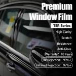 Nano Ceramic Premium Car Window Protection Film TER Series Weather-Resistant for sale
