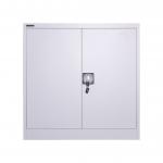 Metal Office Storage Two Doors Cupboard With Adjustable Shelf for sale