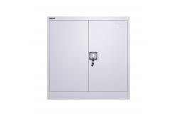 China Metal Office Storage Two Doors Cupboard With Adjustable Shelf supplier