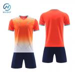 White Aqua Blue Football Jersey Set with Black Shorts for sale
