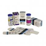Recyclable and Glossy 10ml Vial Cardboard Packaging Box for Pharmaceutical Products for sale