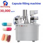 Pharmaceutical Powder Semi Auto Capsule Filling Machine PLC Control for sale
