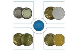 China Custom Manufacture Easy Open Pull Cover Food Cans Tinplate Easy Open Lid supplier