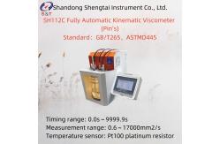 China Fully Automatic Kinematic Viscometer Apparatus Timing Range 0.0s～9999.9s supplier
