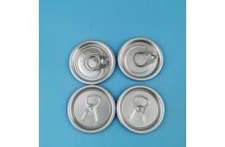 China 202# 52.3mm Aluminum Easy Open Can Lids For Sealing supplier
