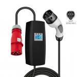 ABS PC Portable EV Charger With Over Voltage / Current / Short Circuit Protection for sale