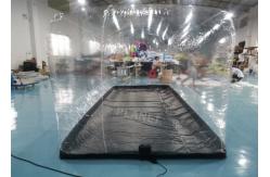 China Fireproof Double Stitching Inflatable Car Cover Capsule supplier