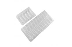 China PET ampoule tray water injection ampoule tray customization supplier