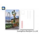 The London Eye Pattern Lenticular Postcards , 3D Lenticular Card Tear - Proof for sale