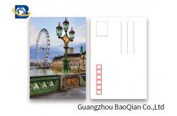 China The London Eye Pattern Lenticular Postcards , 3D Lenticular Card Tear - Proof supplier