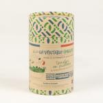 Biodegradable Cylinder Food Grade Paper Tube Can Packaging With Metal Cover for sale