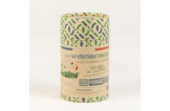 China Biodegradable Cylinder Food Grade Paper Tube Can Packaging With Metal Cover supplier