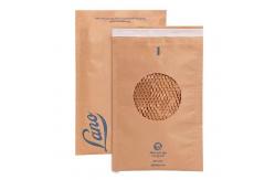 China Compostable Honeycomb Padded Kraft Paper Express Envelope Biodegradable Shockproof Mailers Shipping Mailing Bags supplier