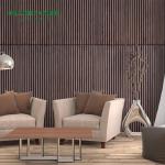 Woodupp Acoustic Slat Panels for Wall and Ceiling Sound Absorption in Conference Rooms for sale