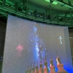 Automotive Sliding LED Screen Outdoor Curved Led Video Wall for sale