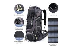 China Monocrystalline 20W Solar System Backpack 68L With Solar Panels Charger supplier