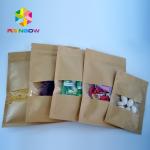 Gravure Printing Custom Aluminum Foil Stand Up Pouch For Food Packaging