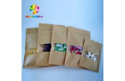 China Gravure Printing Custom Aluminum Foil Stand Up Pouch For Food Packaging supplier
