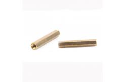 China Brass Screw Copper Isolation Column Hexagon Coupling Nuts DIN6334 supplier