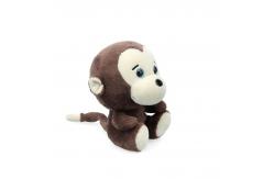 China Skin Friendly Polypropylene Cotton Filling Monkey Plush Pillow supplier