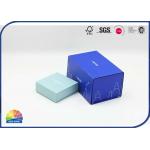 Gloss Varnishing Hinged Lid Gift Box Kraft Paper Customized CMYK Printing for sale