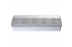 China Rechargeable IP20 3W LED Plastic Emergency Light Wall Surface Mounted supplier