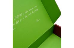 China Recyclable 250gsm Corrugated Mailing Boxes Both Sides Printing supplier