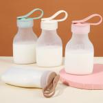 Breast Milk Bags Baby Food Bags Reusable Silicone Breast Milk Storage Bags for sale