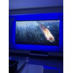 Thin Fixed Frame Screen Long Throw Home Theater Projection Screens 120 Inch