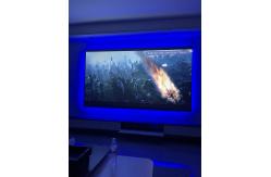 China Thin Fixed Frame Screen Long Throw Home Theater Projection Screens 120 Inch supplier