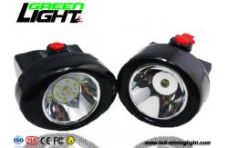 China 1200 Cycles 6000lux PC 2.8Ah Coal Miners Helmet Light supplier