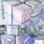 Glossy Finish Custom Logo Cardboard Box Cosmetic Packaging Drawer UV Box For Skincare Perfume for sale