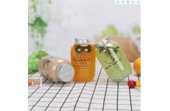 China Cold Drinking BPA Free 650ml Disposable Milk Bottles supplier