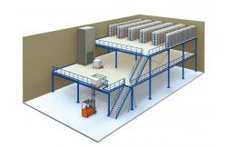 China 3 Levels Industrial Mezzanine Floors supplier