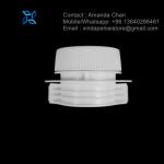 Custom Plastic Screw Cap With Spout Big Size Water Or Beer Plastic Spout And Cap for sale