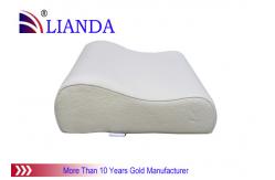 China Anti - Mite Memory Foam Leg Pillow , Durable Memory Foam Cervical Pillow supplier