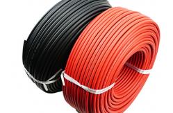 China Oils Resistant TUV Solar Cable 6mm2 Stable Performance High Current Carrying Capacity supplier