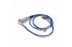 China 2 - 7 Circuits Fiber Optic Slip Rings IP60 With Stainless Steel Housing Material supplier