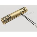 Brass Tube Microtubular / Coil  Heaters With Thermocouple for hot runner heater for sale