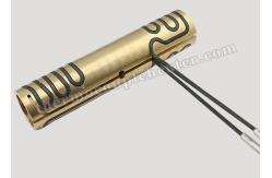 China Brass Tube Microtubular / Coil  Heaters With Thermocouple for hot runner heater supplier